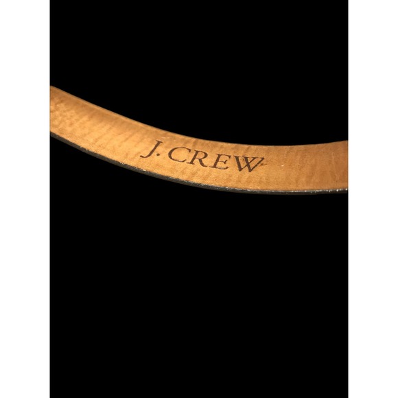 J Crew Women's Black Belt SZ M - Picture 2 of 9